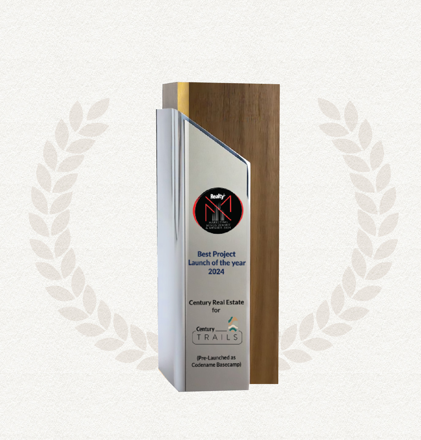 Century Trails Wins Best Project Launch Campaign at Realty+ Marketing Minds Summit & Awards - 2024