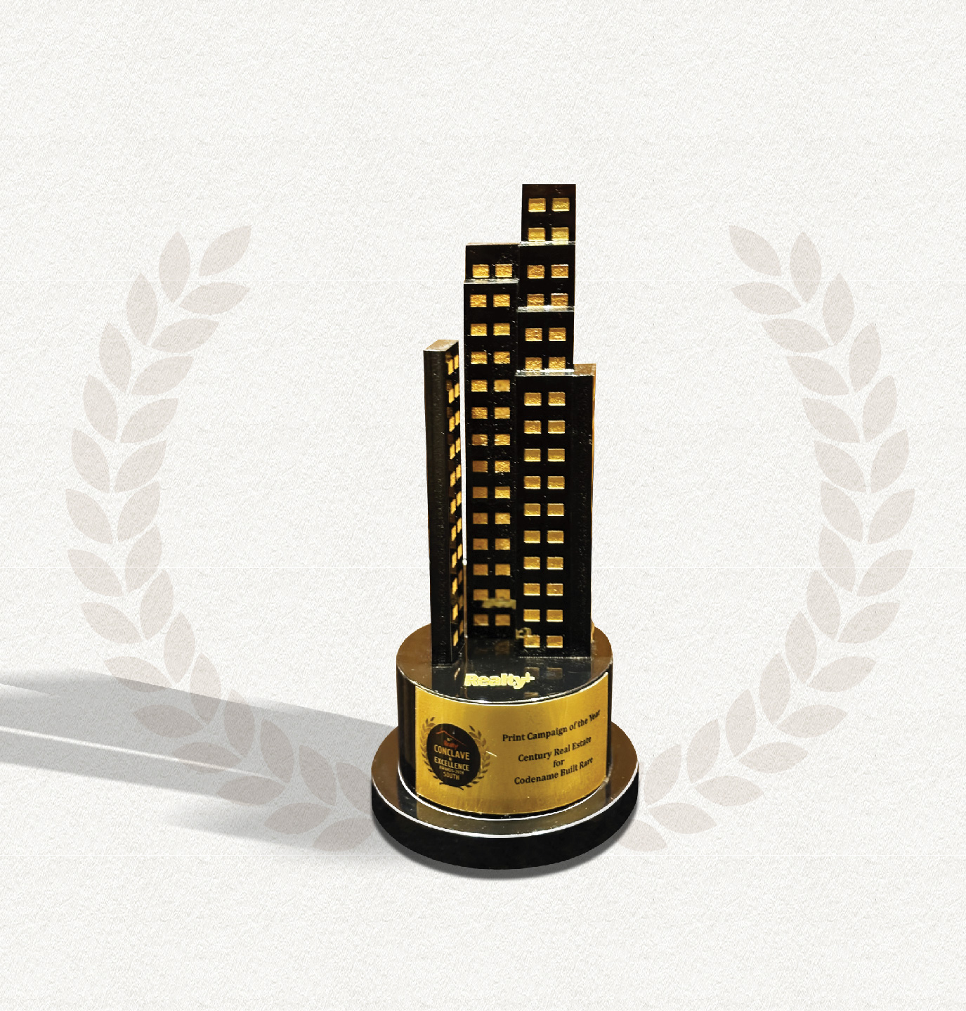 Codename Built Rare (Century Regalia) Wins Best Print Campaign of the Year at the Realty+ Conclave & Excellence Awards - 2024