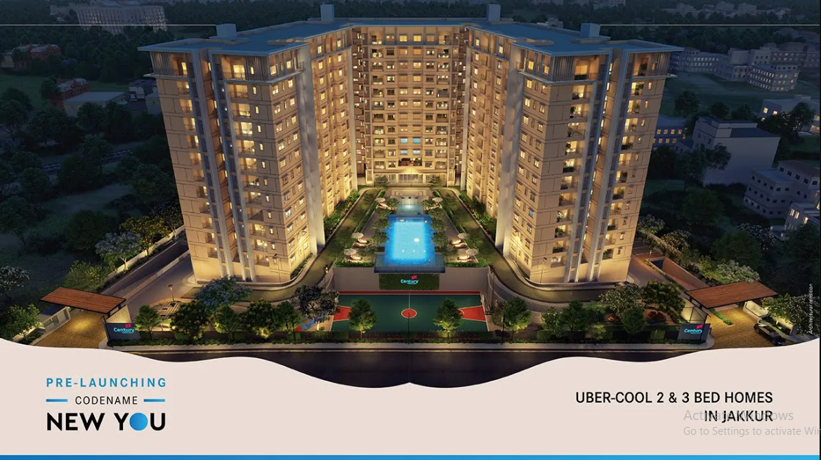 Century Codename New You - Walkthrough | 2 & 3 bed homes in Jakkur | Apartments in Bangalore